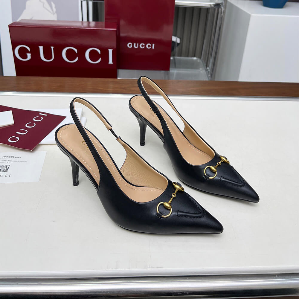 Gucci Women s slingback pump with Horsebit