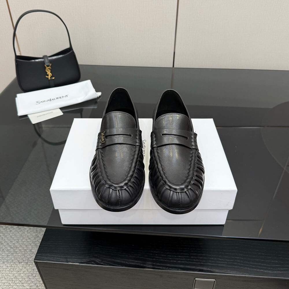 YSL LE LOAFER supple in shiny leather